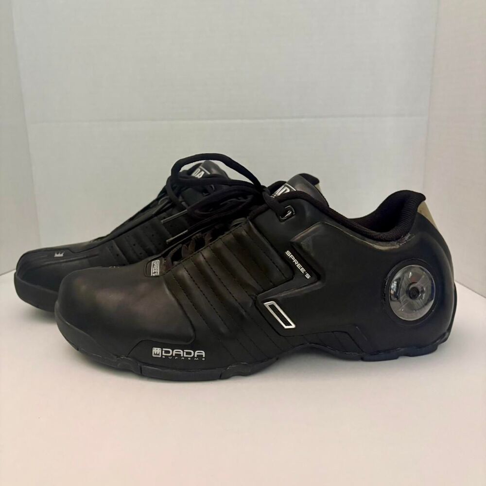 Dada Supreme Spree Mens Black Basketball Shoes Size 12 Wheels Spinners Y2K